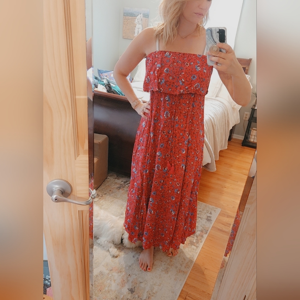 Japna Strapless dress size S.